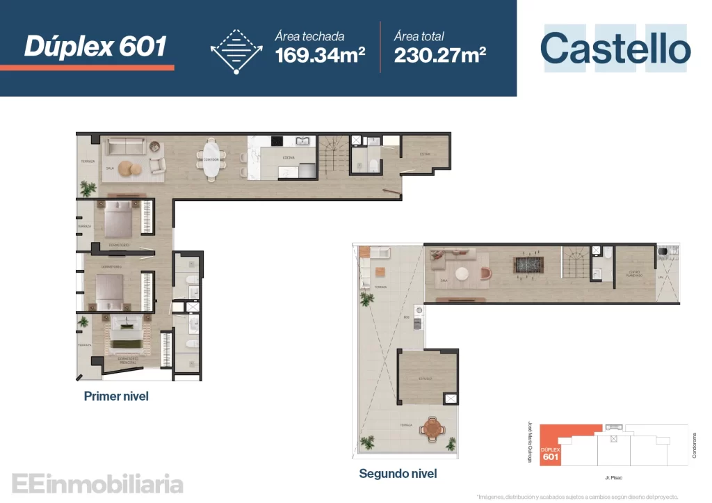 DPTO. 202 / 94.5 m² / 3 dorm