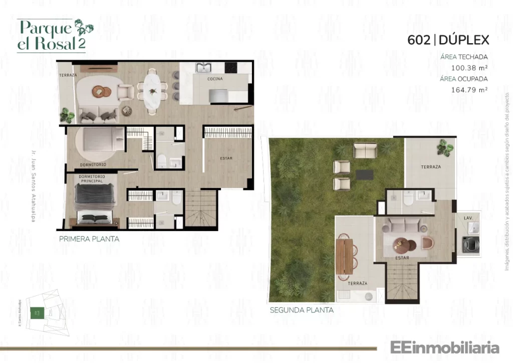 DÚPLEX 602 / 164.79 m² / 4 dorm
