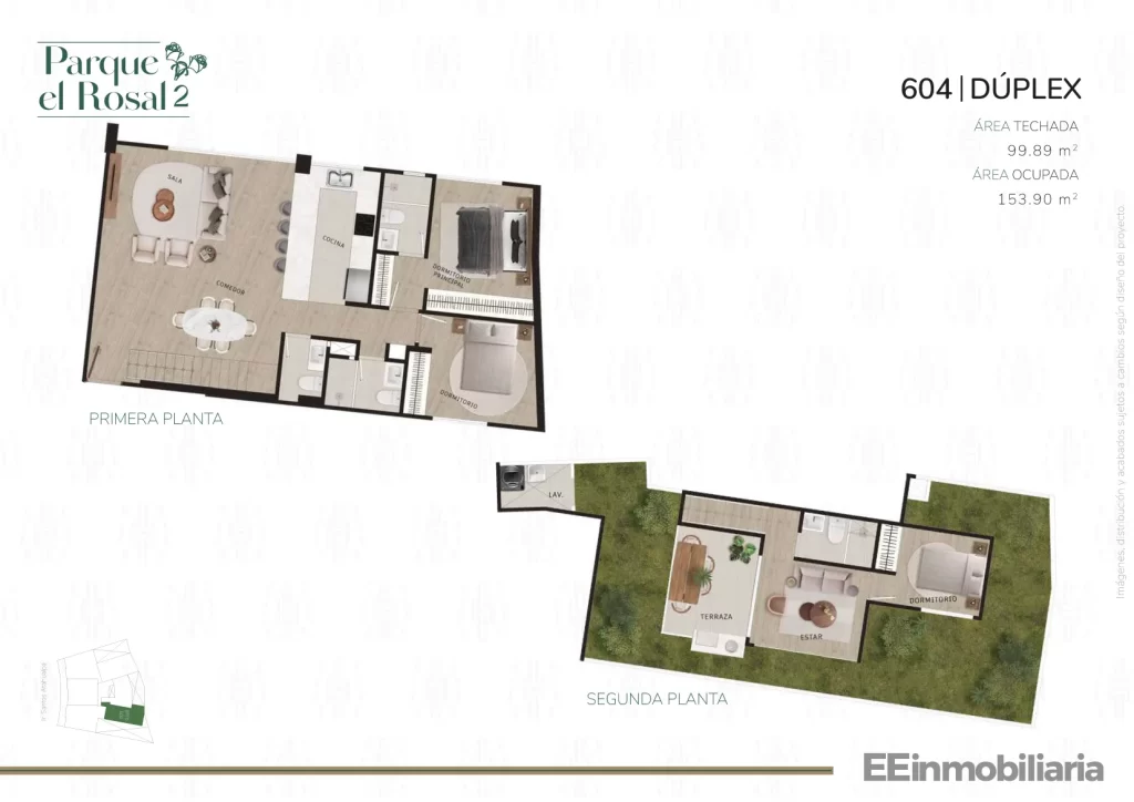 DÚPLEX 604 / 153.9 m² / 3 dorm