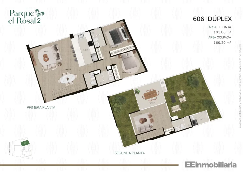 DÚPLEX 606 / 160.2 m² / 3 dorm