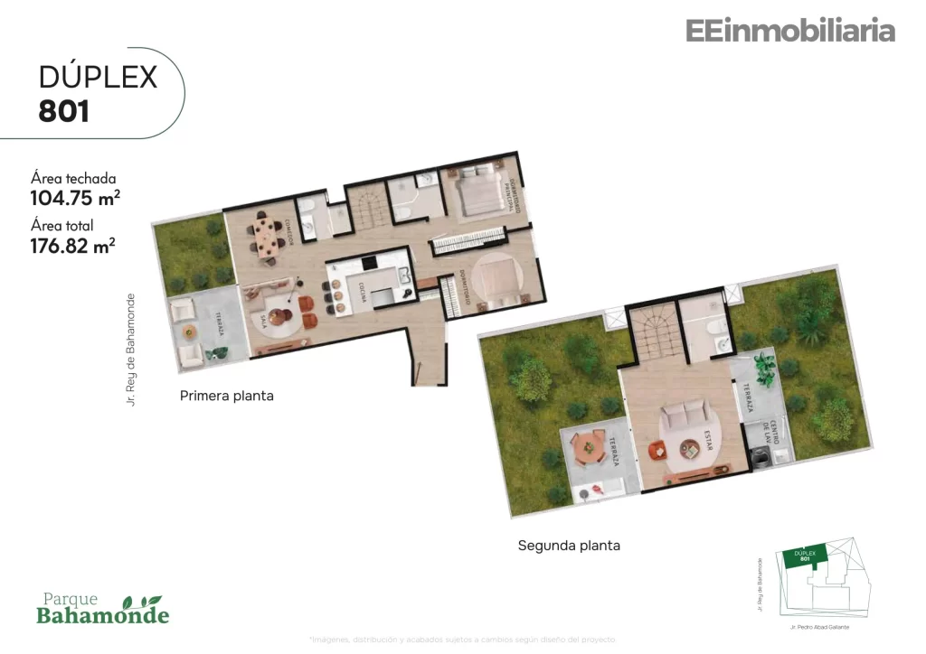 DÚPLEX 801 / 176.82 m² / 2 dorm