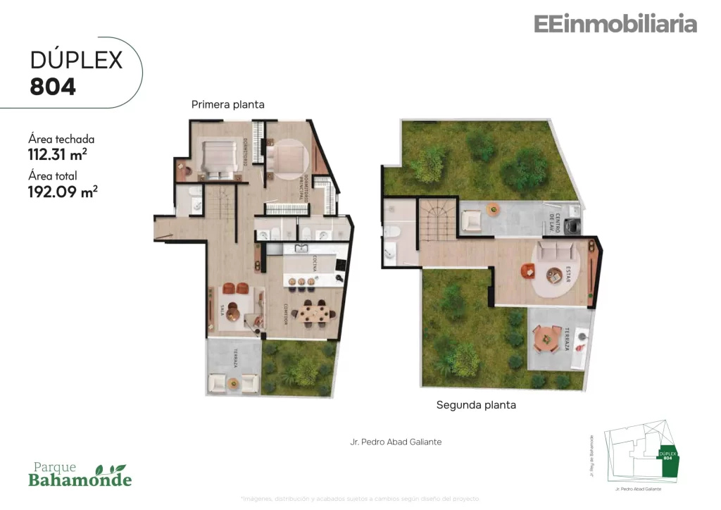 DÚPLEX 804 / 192.09 m² / 2 dorm
